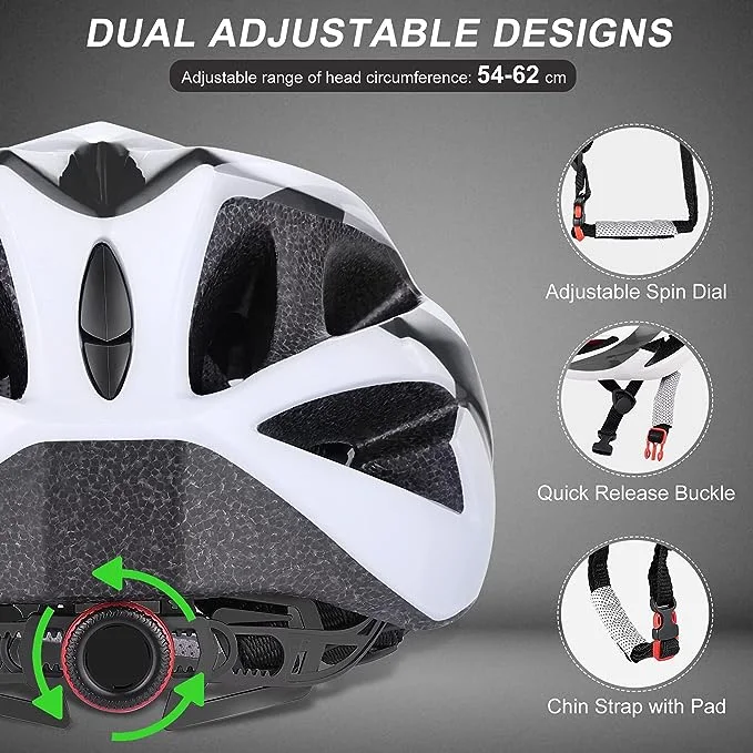 Comfortable Sport Helmet Lightweight Adjustable Bicycle Helmet