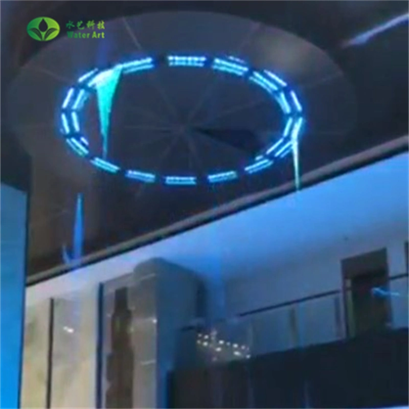 High quality/High cost performance  Digital Water Curtain Indoor Round Decorative Water Fountain Wall