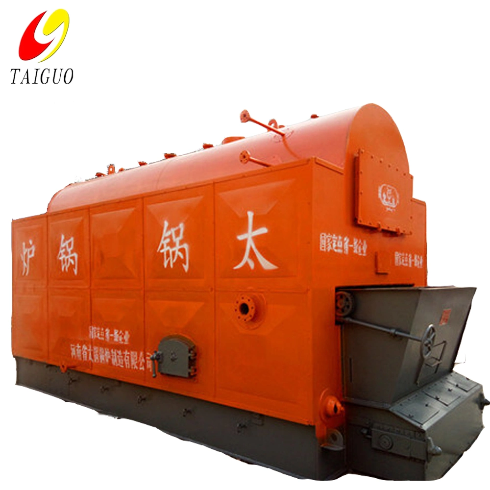 2000kg 4000kg 6000kg Reciprocating Grate Coal-Fired 1t Economizer Boiler