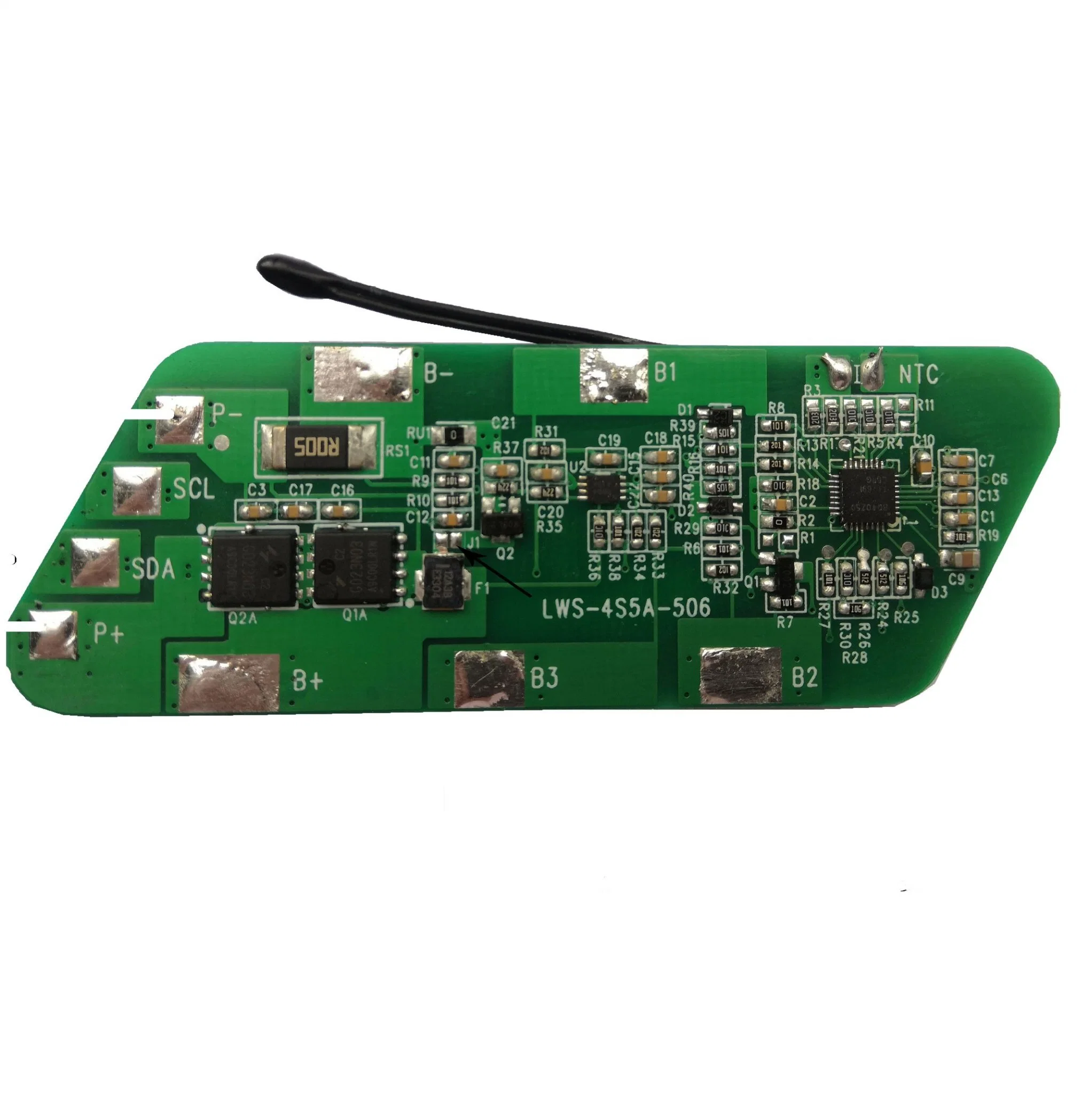 Smbuse Communication BMS 4s5a 12.8V Li-ion Battery Protection Board