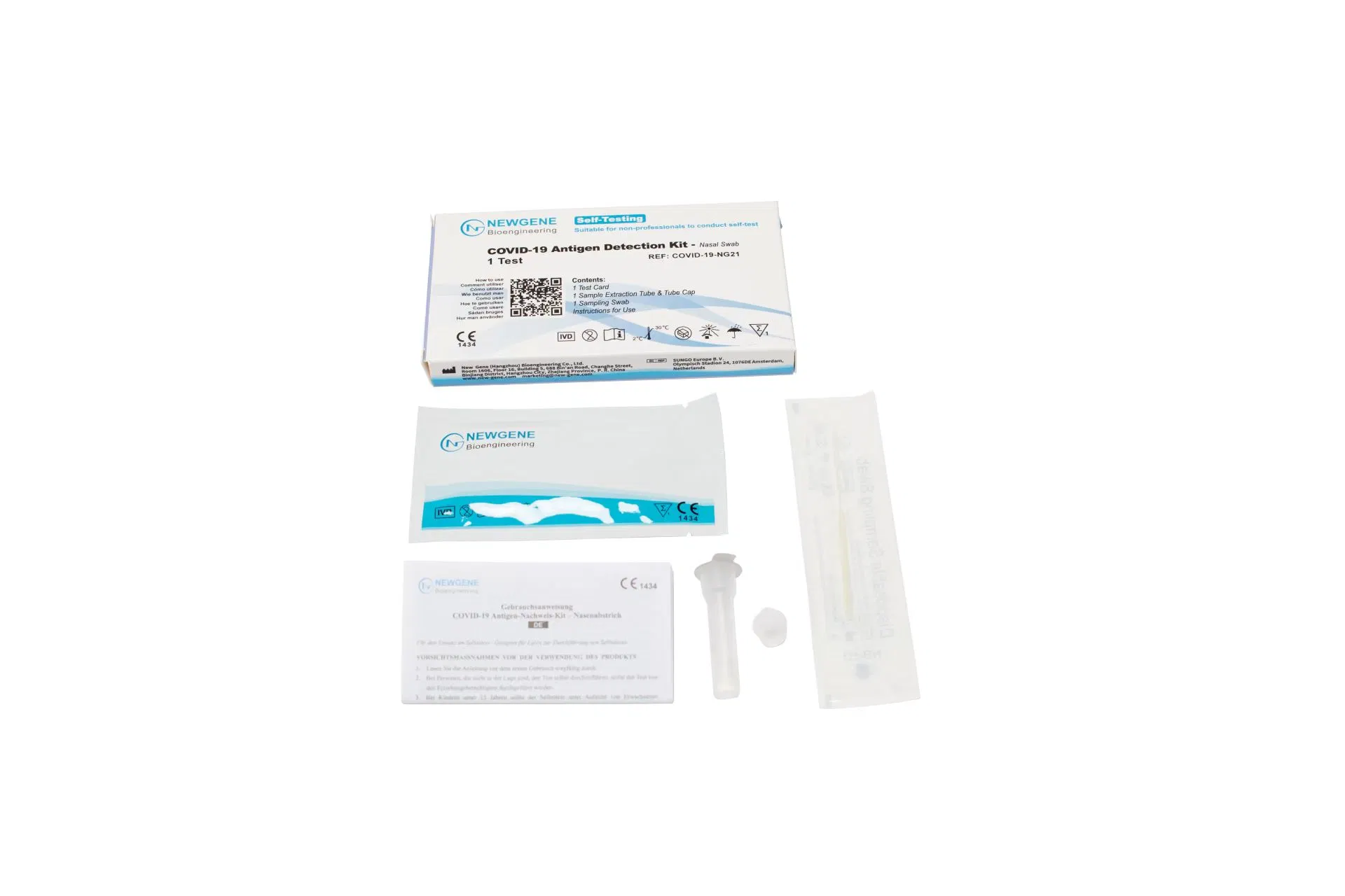 Home Use Self Test Auto Antigen Rapid Test Newgene