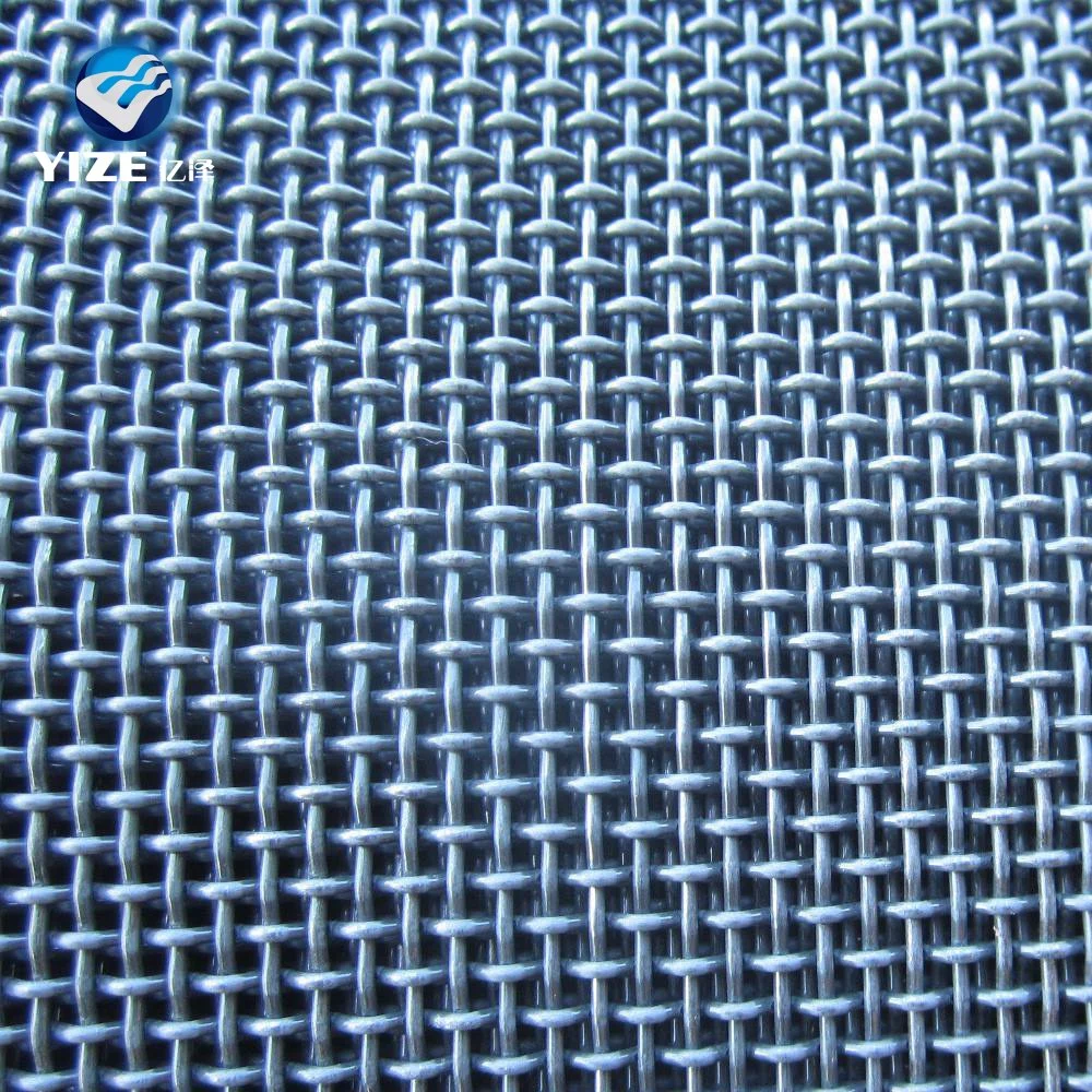 Yize Factory 316 Plain Twaré Dutch malla de alambre de filtro trenzado Malla perforada de acero inoxidable que protege la malla 1-635mesh