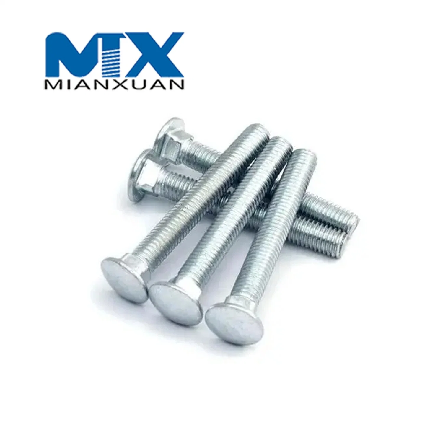 Heavy Duty GB12 Stainless Steel Carriage Bolt for Automotive Applications