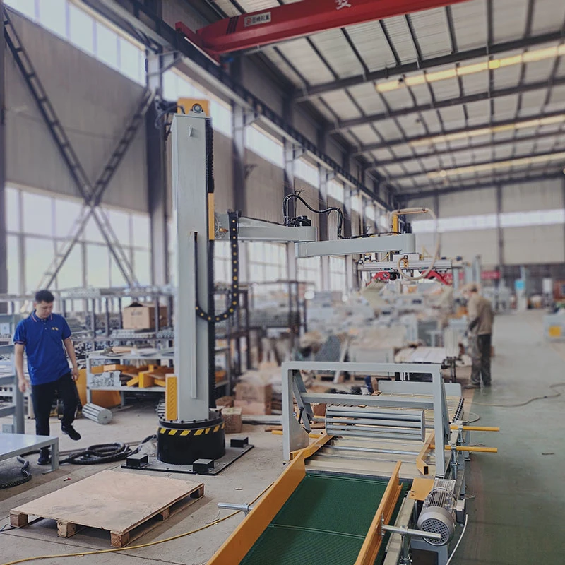 Palletizing Robot Match with Corrugated Cardboard Packaging Production Line