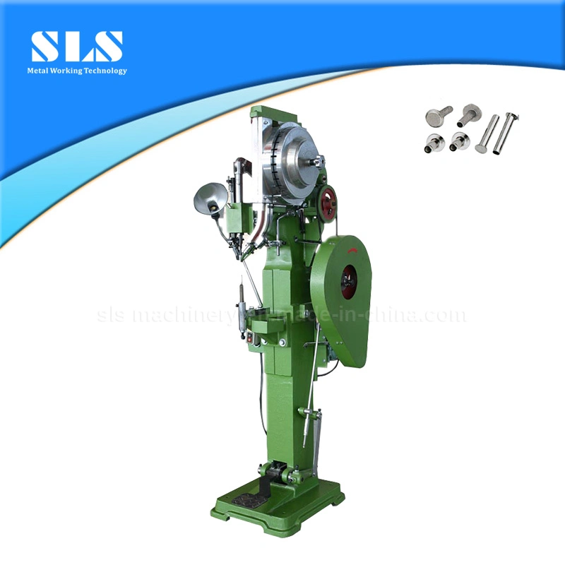 Used Easily Manual Alignment Pedal Control Rivet Punching Riveter Pneumatic Riveting Machine