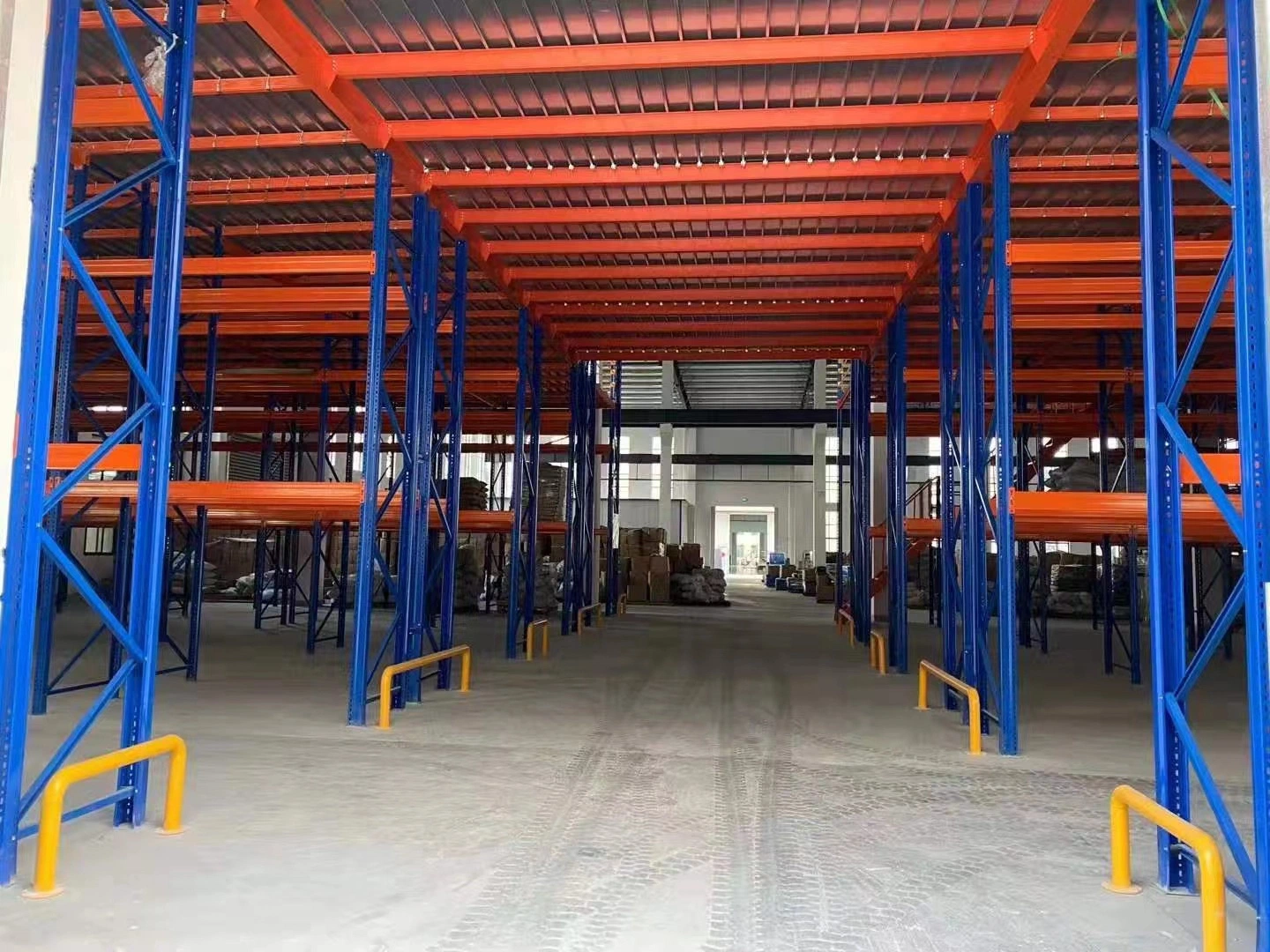 Steel Heavy Warehouse Storage Metal Metal Shelf Mezzanine Rack Structure Mezzanine with Stair