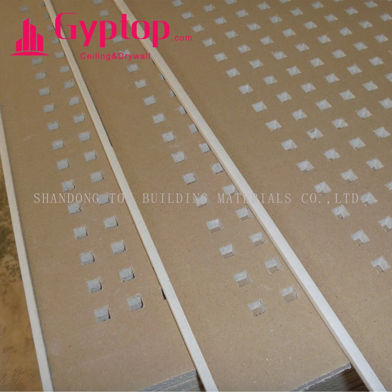 Acoustic Plasterboard Ceiling/Perforated Gypsum Ceiling Board