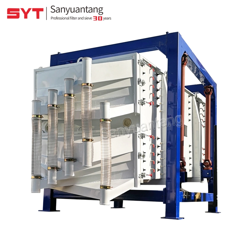 Gyratory Swing Screen Quartz Sand Vibration Sifting Sieving Filter for Silica Powder