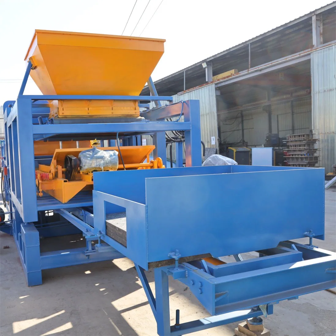 Qtf12-15 Paving Stone Machine Solid Red Brick Making Machine for Sale