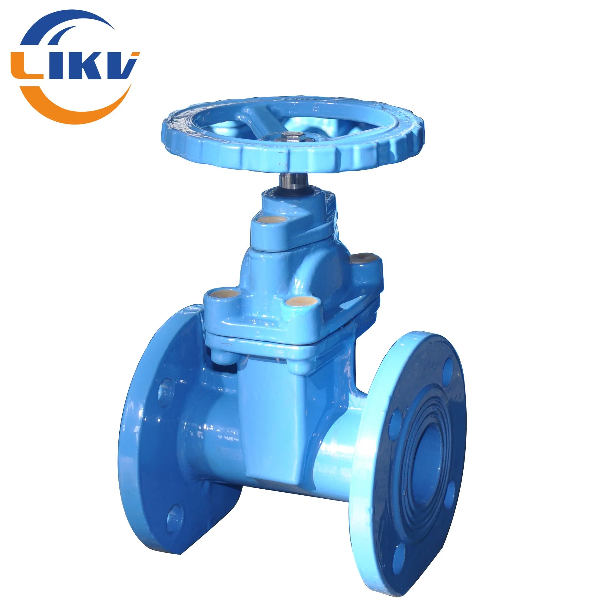 HDPE Pipe 4in 6 Inch Customized Non Rising Spindle Elastic Seat Water Sluice Gate Valve High quality/High cost performance 