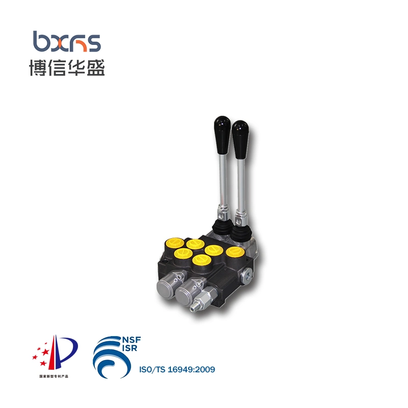 Popular in Europe Construction Machinery Parts P40 Manual Hydraulic Control Valve for Sale