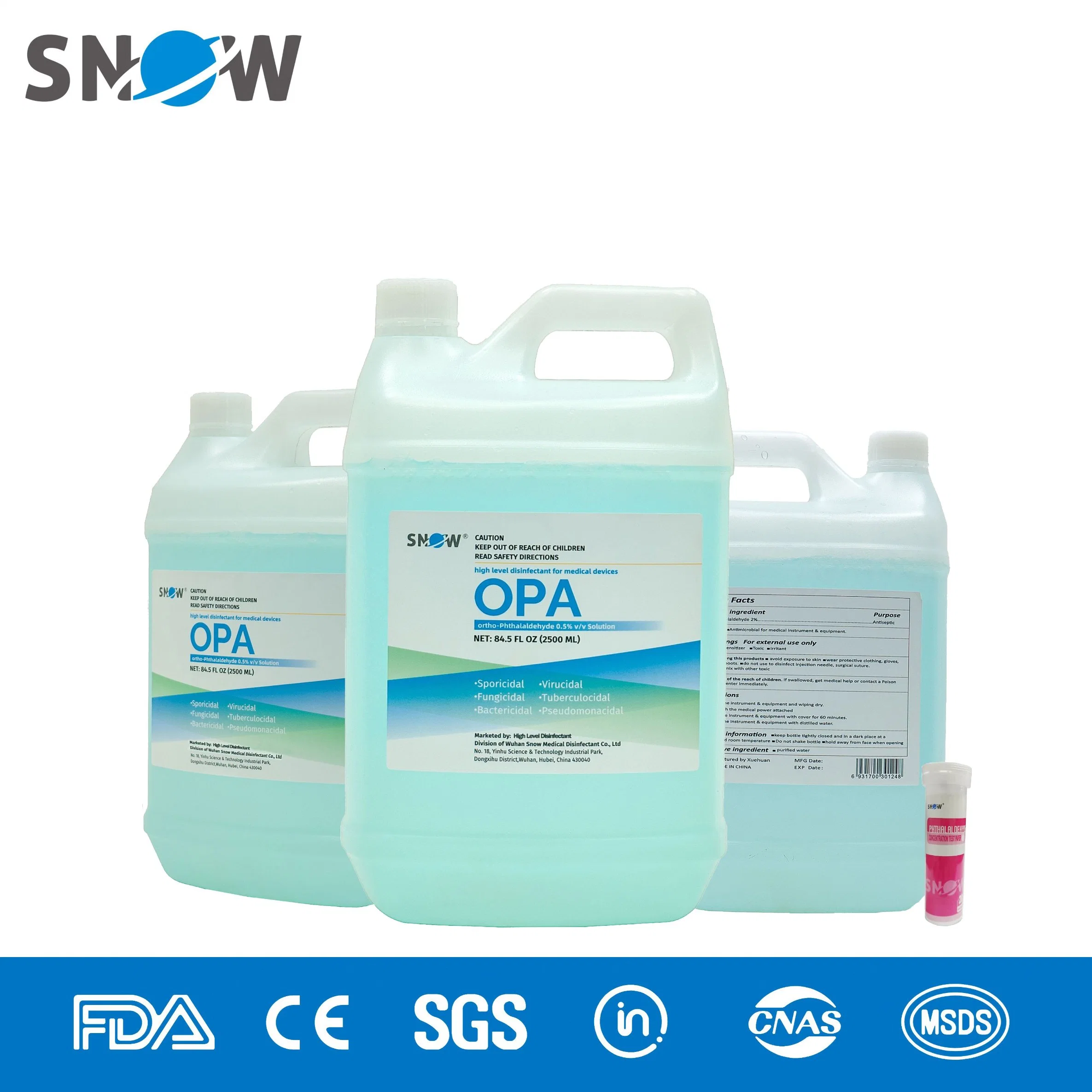 Ready to Use High Level 0.55% Opa Solution Antiseptic for Hospital Device