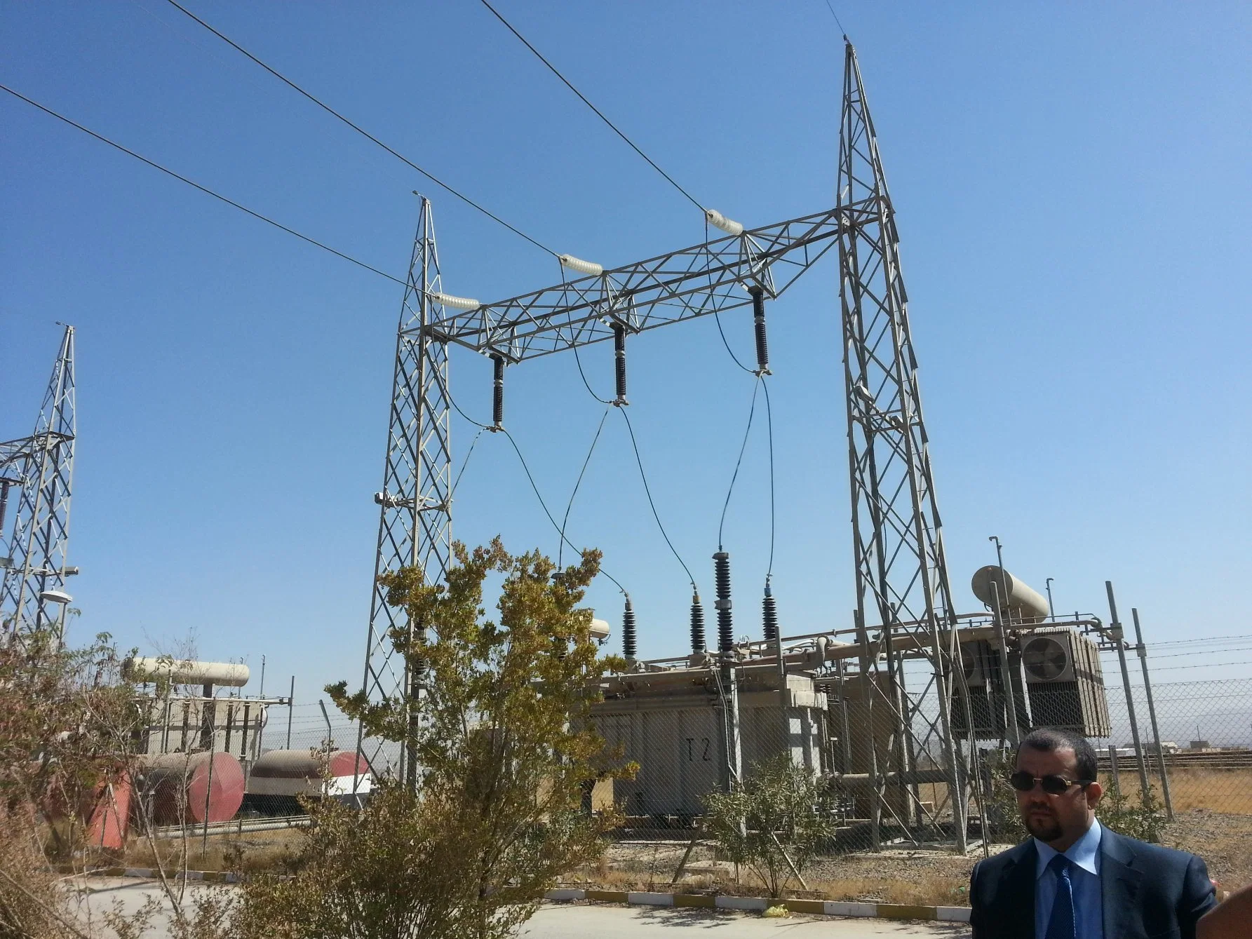 محطة كهرباء خط ناقل الحركة الكهربائية 33kv-500kv فولاذية هيكلية