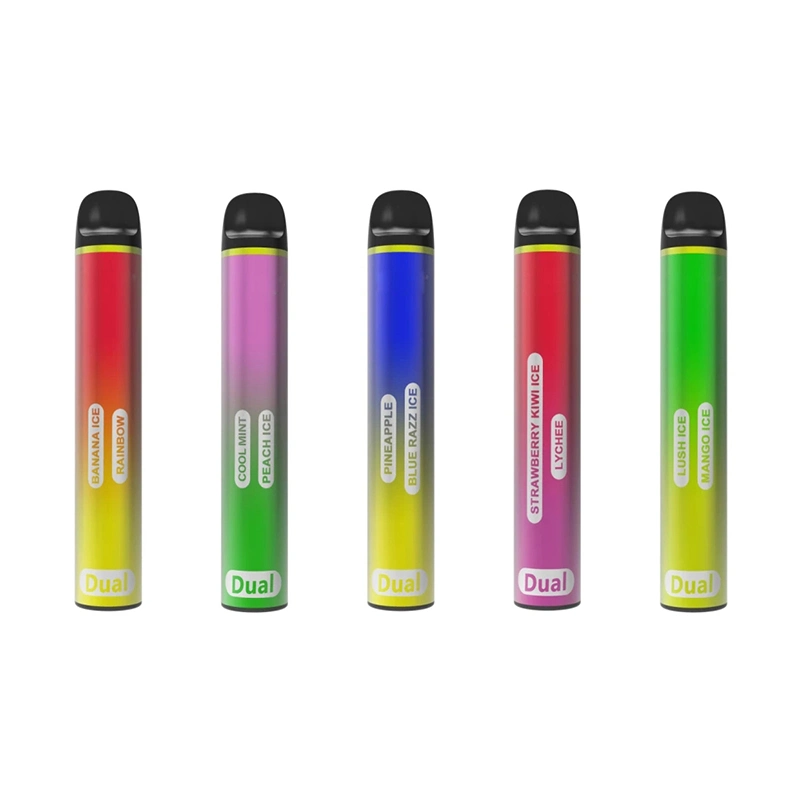 2500puffs Dual Flavors Disposable/Chargeable Vape Pen OEM Aotumizer Vapor