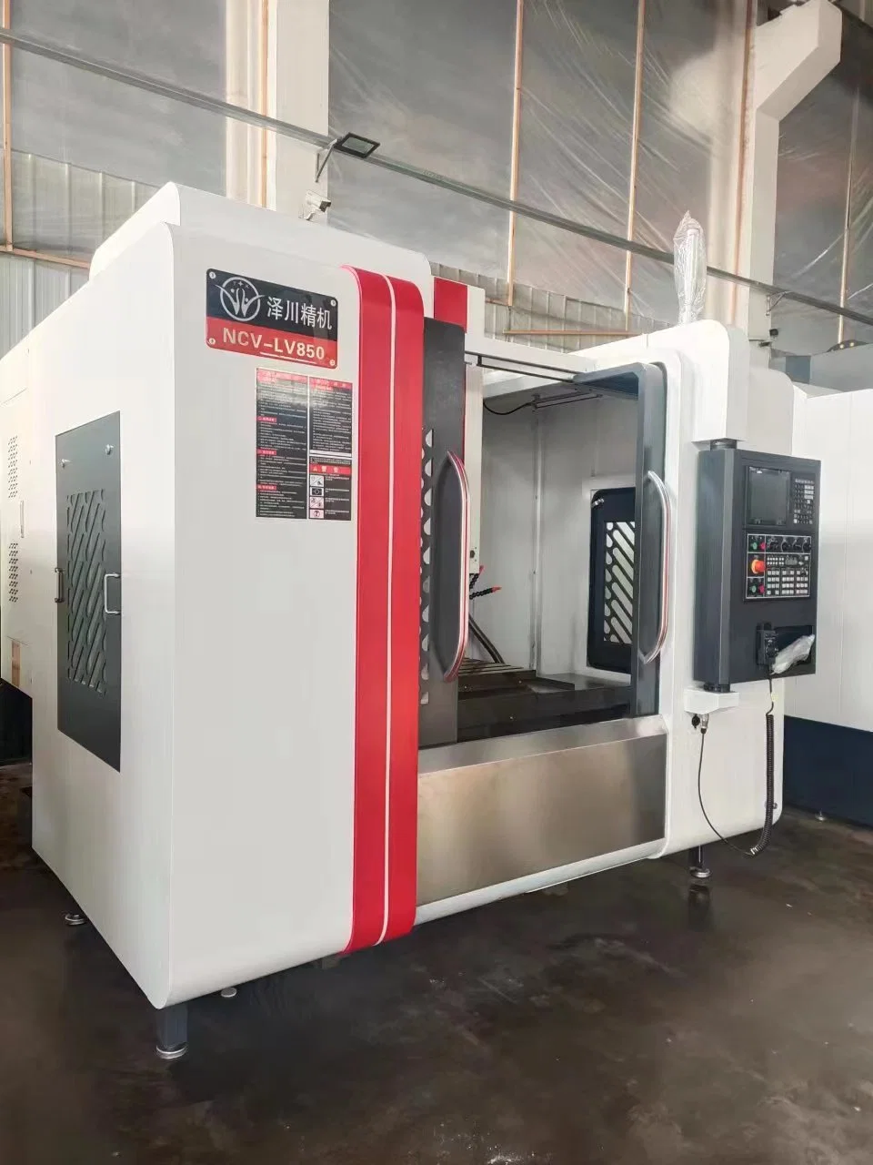 Zechuan CNC Machining Center Fanuc Mitsubishi System Taiwan Component with 4 Axis CNC Milling Machine