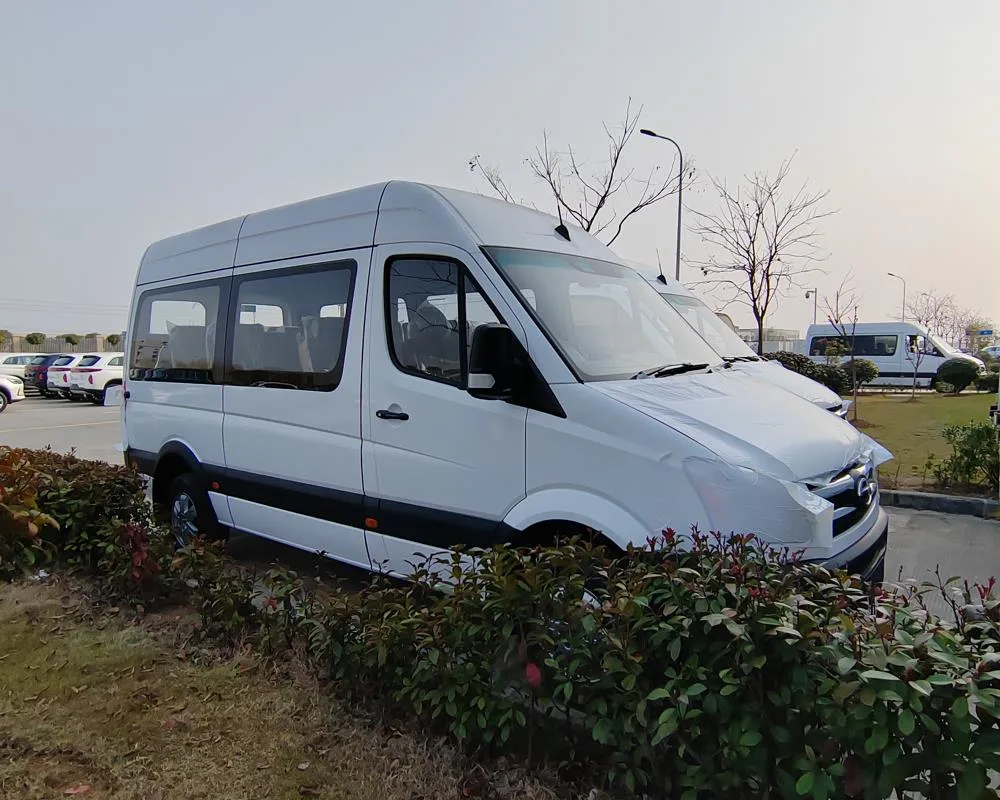 Aucwell Electric Bus for Sale Latest Model Electric Minibus with EEC Certificate