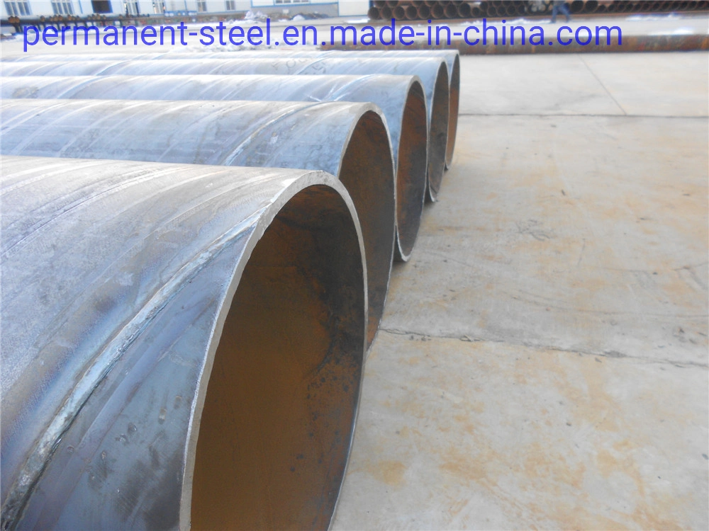 China Supplier Factory API 5L Gr. B X60 Carbon Steel SSAW Oil and Gas Pipeline with 3PE Painted