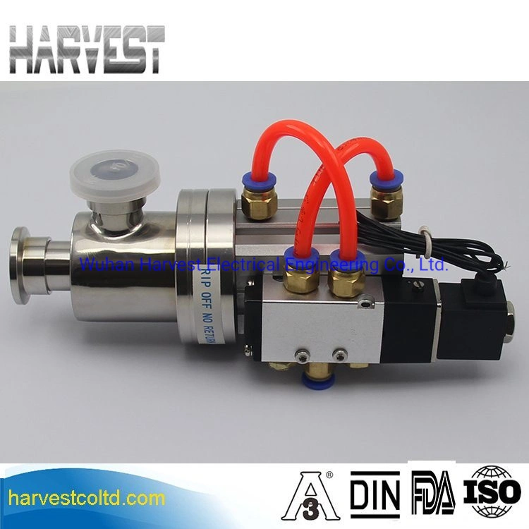 Professional Kf High Pressure Vacuum Gate Valves Y Types Stainless Steel Pneumatic Valve