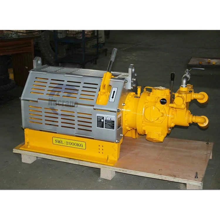 15t/150kn Piston Air Winch Pneumatic Winch for Ocean Platform, Marine Winch