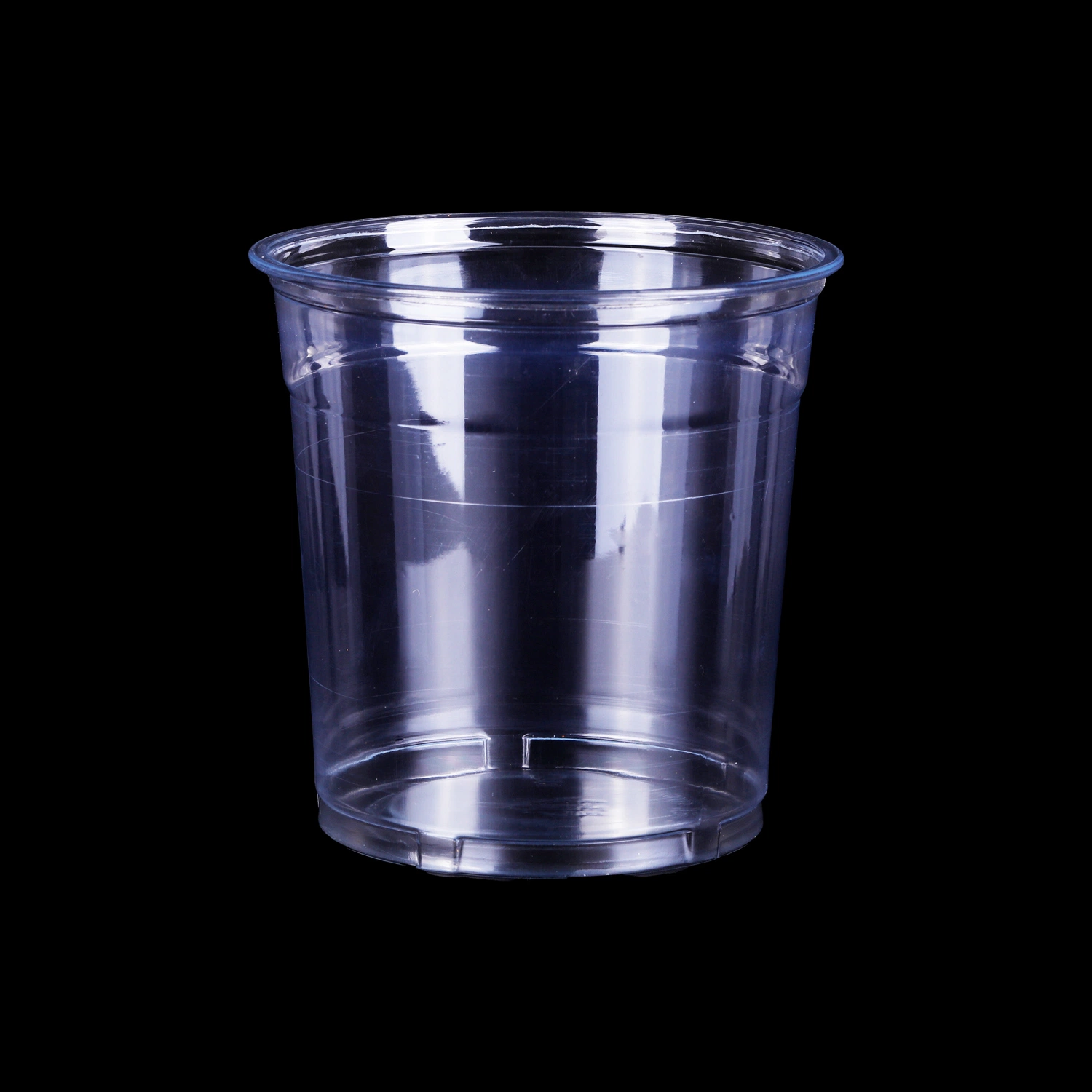 China Guangzhou Factory Disposable Transparent PP Plastic Cups for Juice Cup/Milk Cup/Caffe Cup