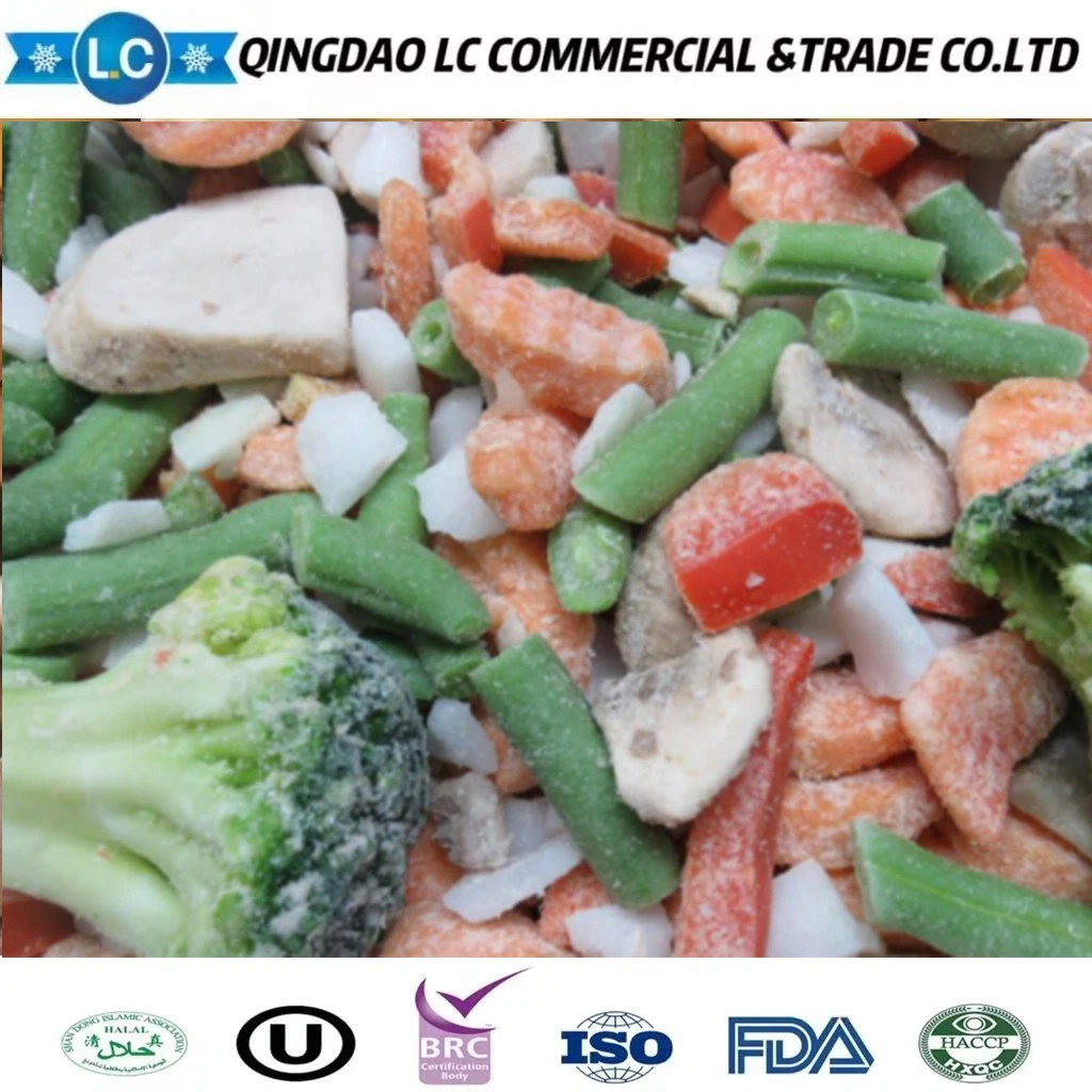 IQF Style and Stick Shape Frozen Mix Pepper Fresh Vegetables