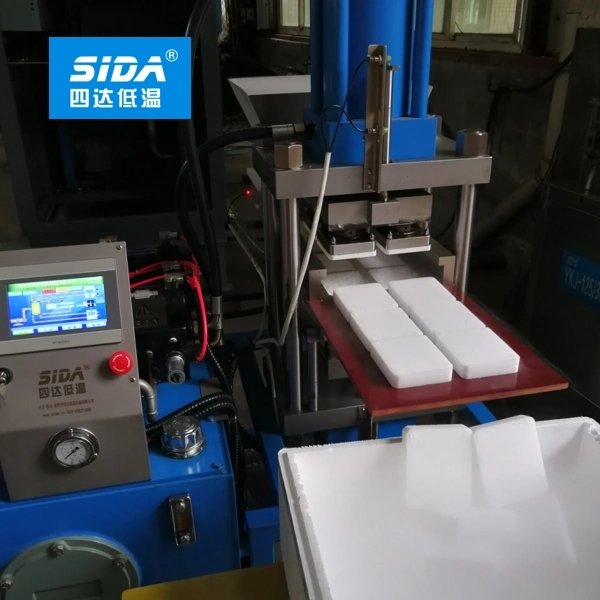 Sida Vertical Dry Ice Machine for Sale with Dry Ice Block Pressing Capacity 1kg 800kg/H