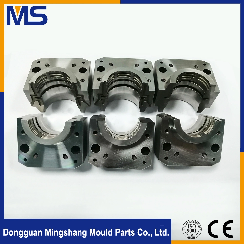 High Precision Plastic Injection Mould Components Mold Core Lip +/-0.01mm Tolerance