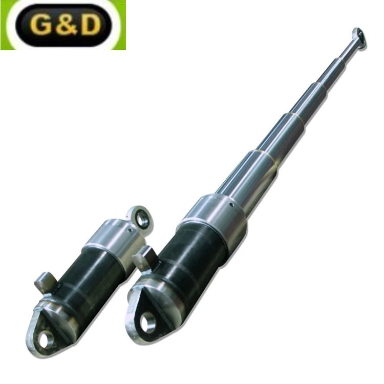 Stainless Steel Body Material and General Cylinder Structure Telescopic Lift Cylinder