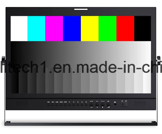 3G-SDI/HDMI/YPbPr/Video/Audio Input/Tally LCD TFT Monitor de 21,5"