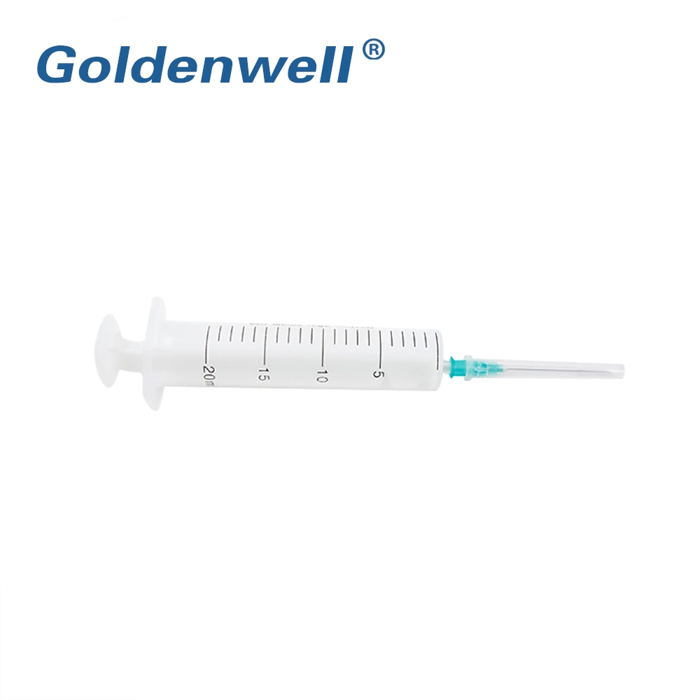 Sterile Syringe 2-Part Syringe for Single Use