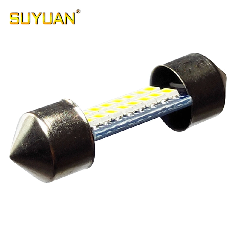 Custom Highlight Auto Light 3014 16SMD Festoon C5w LED Canbus License Plate Lamp Car Interior Light