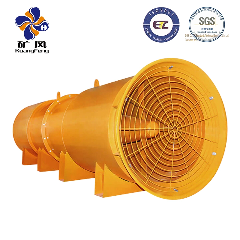 Túnel construção ventilação Mina Principal ventilador de Estágio único ventilador/túnel Jet ventilador/ventilador centrífugo/túnel Axial para túnel, construção, Metro, Metro, Mineração