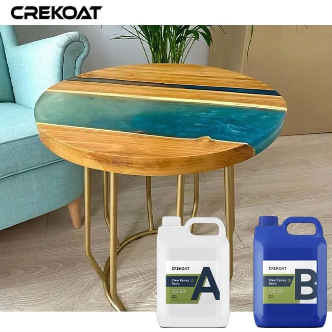 Glass-Like Finish DIY River Tables 2 Part Wood Epoxy