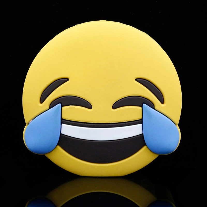سيلكوم emoji مضحك محمول بنك الطاقة المناسب للهاتف المحمول