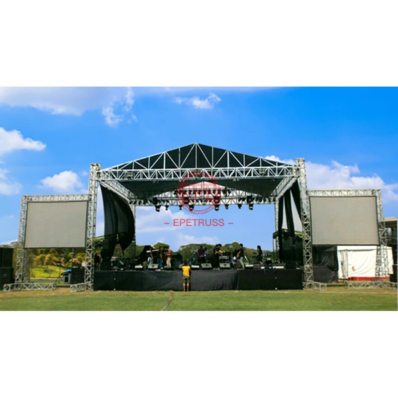 China Heavy Duty Durable Square Stage Structure Sections Truss