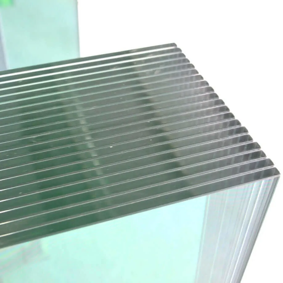 8mm 10mm Clear Tempered Square Rectangular Glass Table Tops Countertop Cover Glass