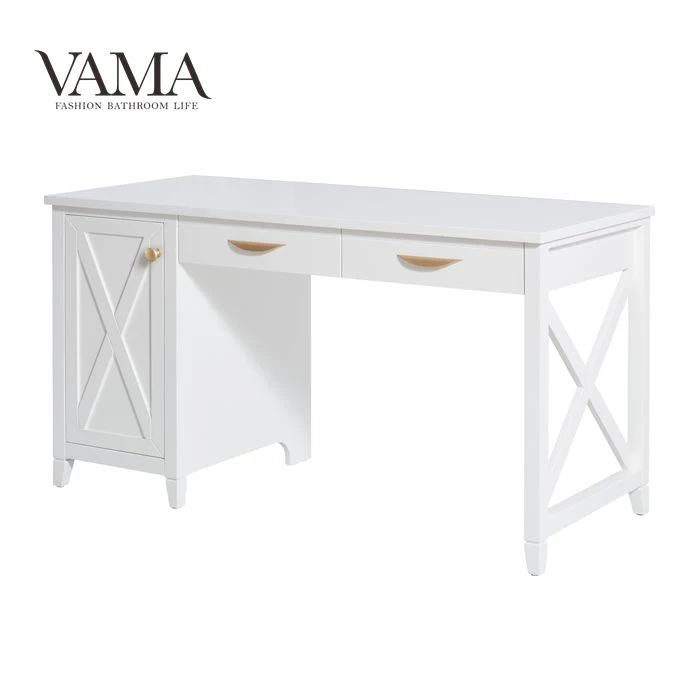 Бухарест 1400 мм Luxury Executive белая мебель письменный стол Alibaba 655055-Od-Wh