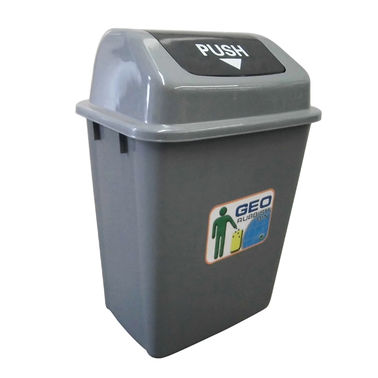 23L / 42L / 58L collecte Quadrate Bin poubelle en plastique