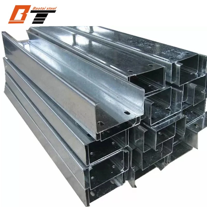 Steel Beam Angle Bar Customizable Carbon Section Steel C Channel U I H Beam for Construction Project