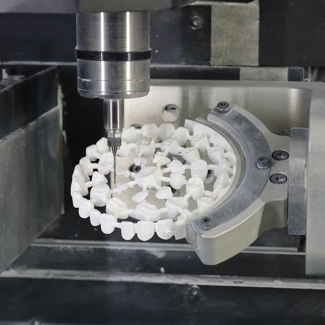 5-Axis CAD Cam Milling Machine Zirconia Blocks PMMA Wax Zirconia Dental Laboratory Equipment