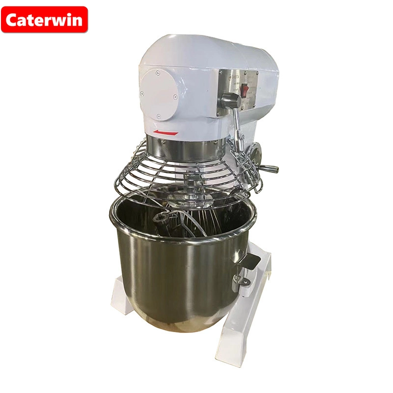 Caterwin Commercial Bakery Equipment 30L Stand Mixers Cake Bread Dough Mixer Electric Food Planetary Mixer