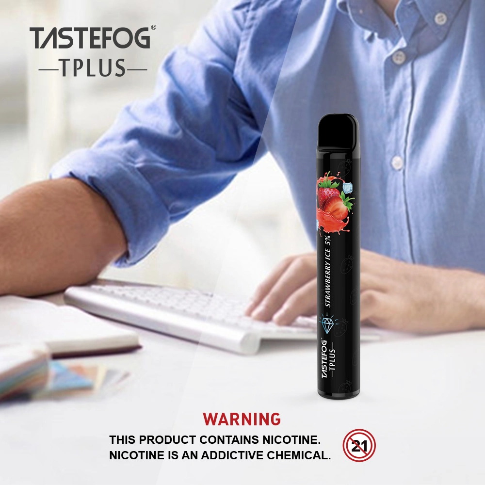 Factory Price Tastefog Tplus 800 Puffs 550mAh Disposable/Chargeable Vape Wholesale/Supplier Vape Pen