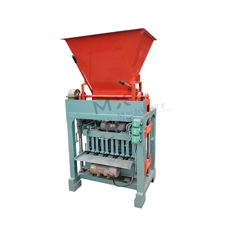 New Concrete Block Machine 4-40 Manual Hollow Brick Maker