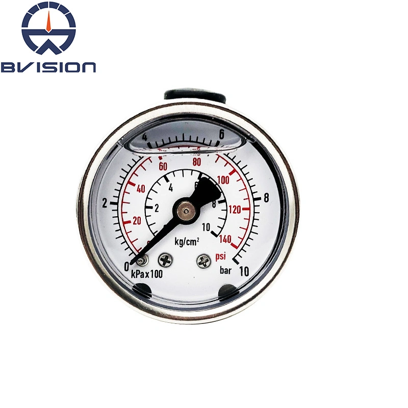 Ybf40z 140psi Multi-Scale Full Ss Back Mount Oil Filled Pressure Gauge