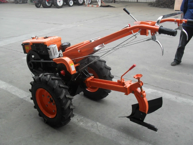 12HP 15HP 18HP 20HP Df Dongfeng Power Tiller Walking Tractor with Attachments Plow Seeder Trailer