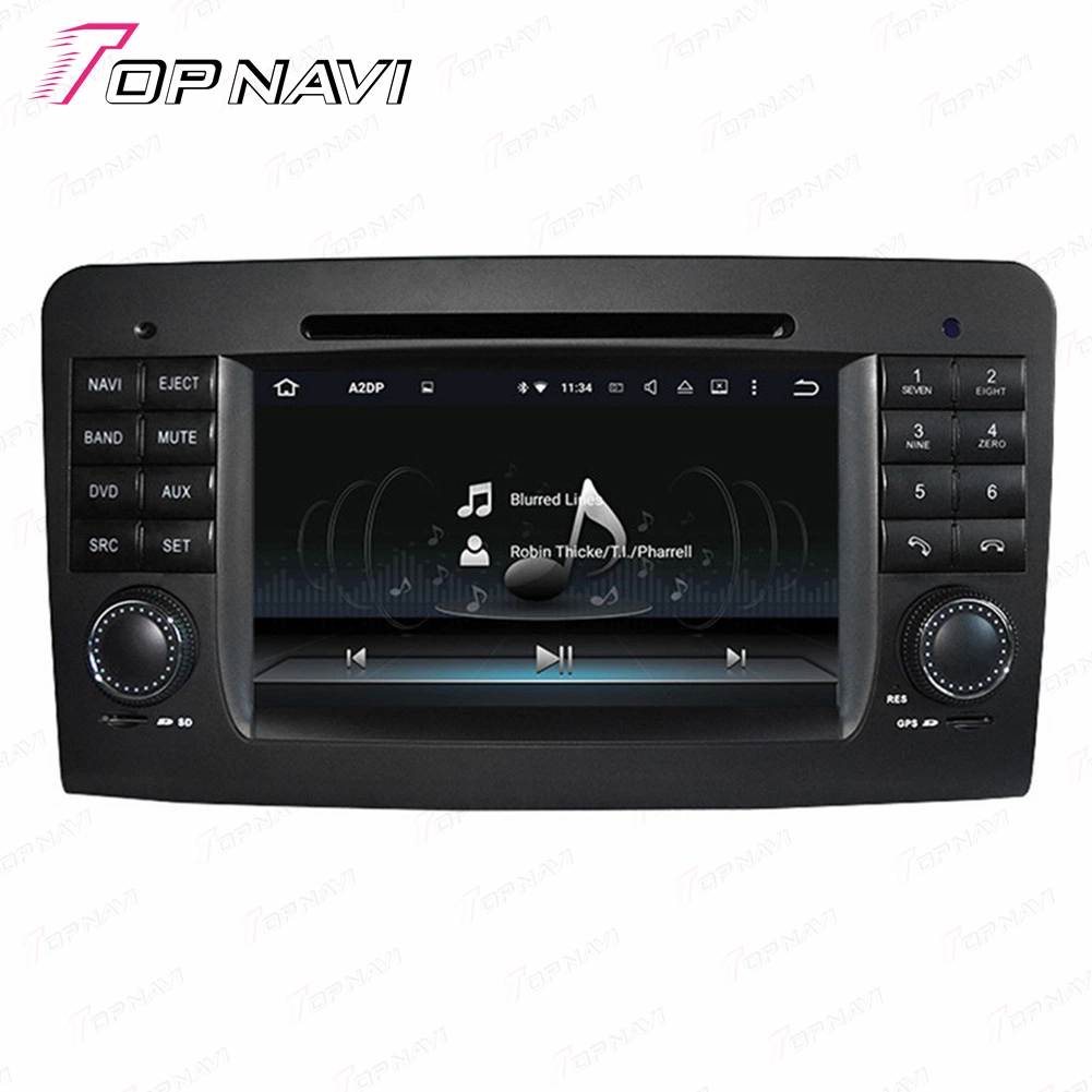 Système audio stéréo de voiture à écran tactile pour Benz ml W164/GL X164 2005-2012 système de navigation GPS pour voiture Android