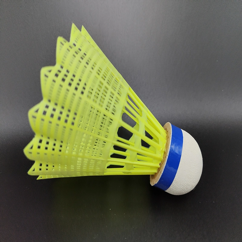 Super Quality Nylon Shuttlecock Sandwich Cork 6 PCS for One Tube Same as Mavis 350 Badminton