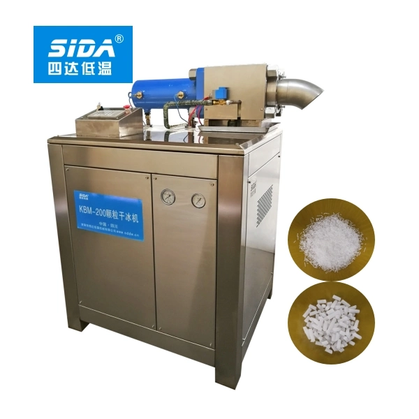 Sida Dry Ice Grain Making Machine with Food Grade Stainless Steel Materials