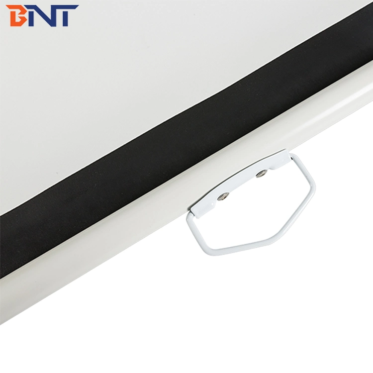 Manual Wall Mount Rolled Down Wall Manual Projector Screen for 4: 3 120 Inch