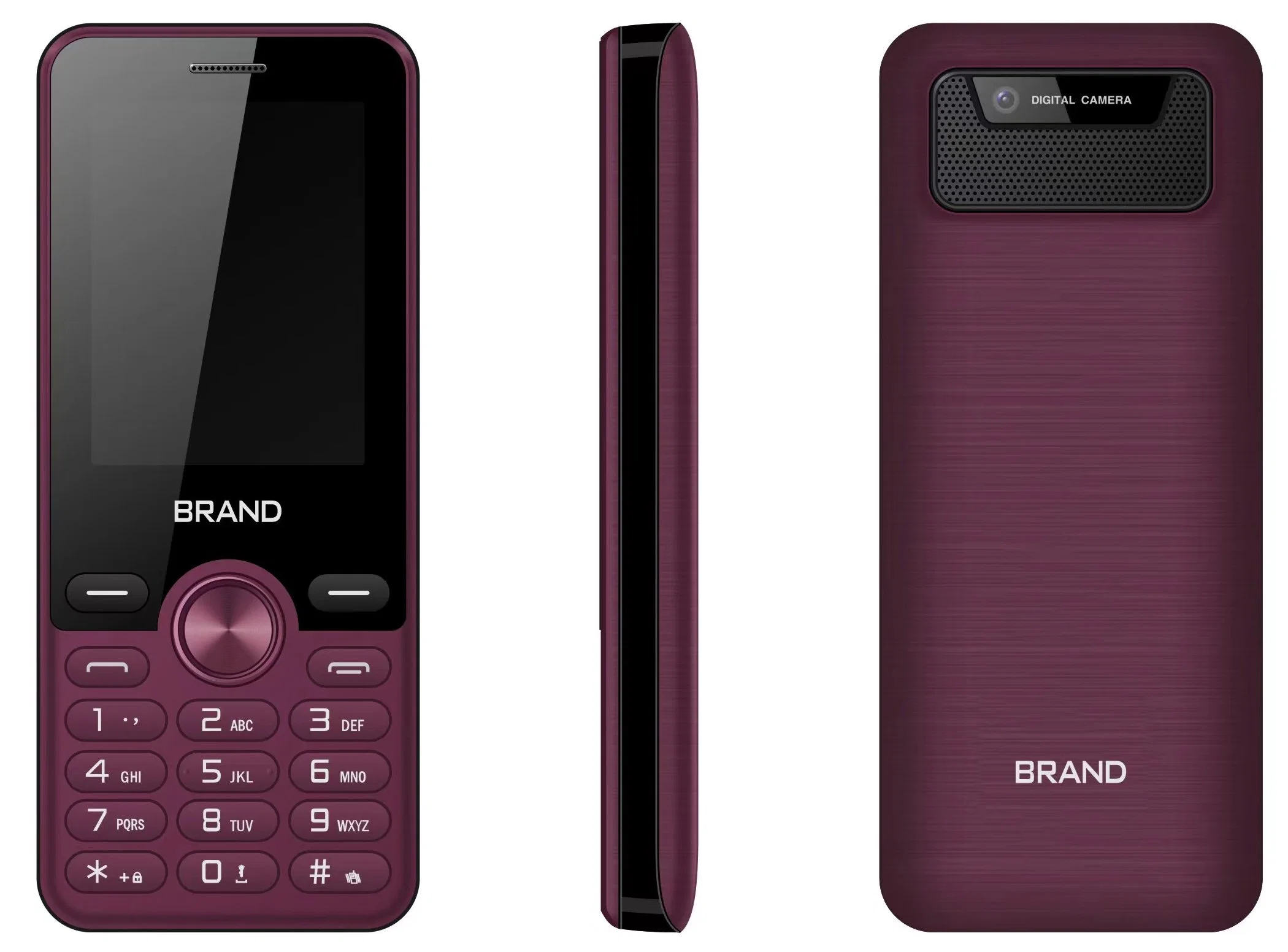 2.4inch Low Cost Phones China Manufacturer Big Screen Bacis Model Feature Phone